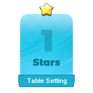 MMOJUGG Monopoly Go Table Setting 1 Stars-S8-1 Details View of Item Function and Use